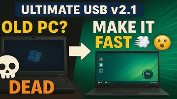 Make Old PCs FAST Again! 💻⚡ 4 Ultra-Light Linux Distros on 1 USB