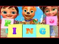 bingo | Rimas infantis e canções infantis | Banana Cartoon Português