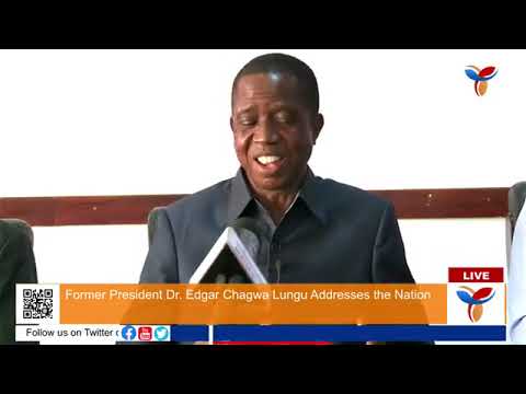 Edgar Lungu speaks to the nation on various matters