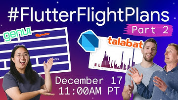 #FlutterFlightPlans: Talabat, Material & Cupertino, Jaspr, build_runner, GenUI, ADK, and Live Q&A!
