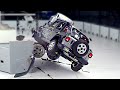 2021 Jeep Wrangler Crash Test FAIL | Rolls Over During Small Overlap Crash Test