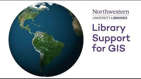 Library Support for GIS