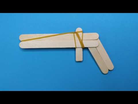 With just a few discarded ice cream sticks, I turned them into a fun toy