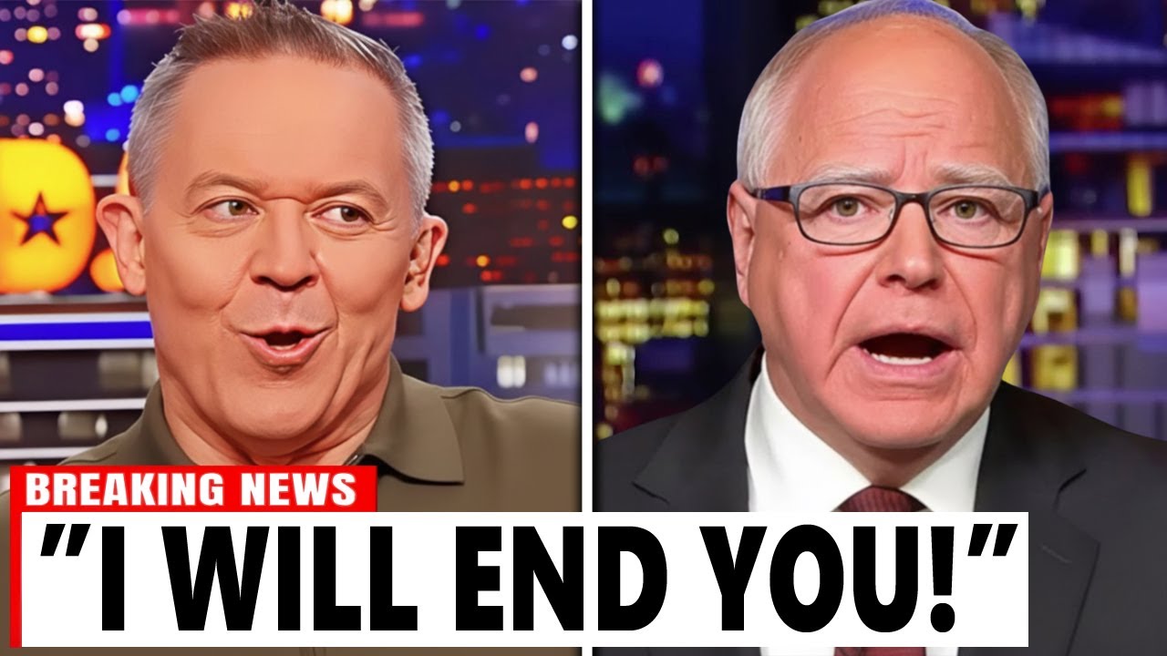 Tim Walz EXPLODES After Greg Gutfeld DESTROYS Him On LIVE TV! YouTube