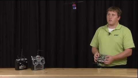 mCP X helicopter instructional video on how to take off