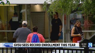 Classes start for largest-ever incoming class at GVSU