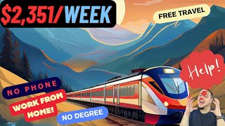 Amtrak Remote Jobs + 4 More Legit Work‑From‑Home Opportunities (Hiring Now)