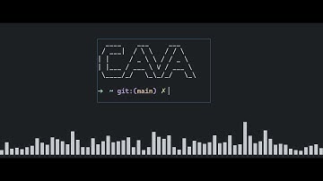 [DEMO] Console-based Audio Visualizer for ALSA (CAVA)