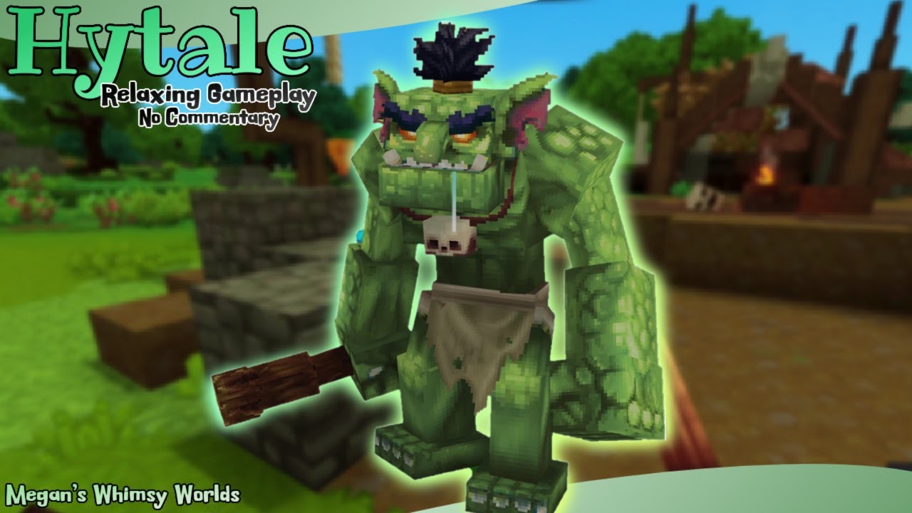 Hytale Relaxing Gameplay | They DON'T Look Friendly! - (No Commentary)