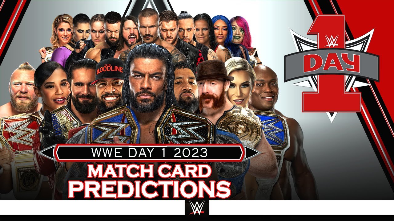 WWE Day 1 2023 Early Card [v3] YouTube