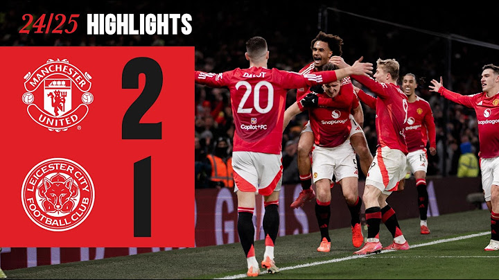 MAGUIRE WINS IT! 😍 | Man Utd v Leicester