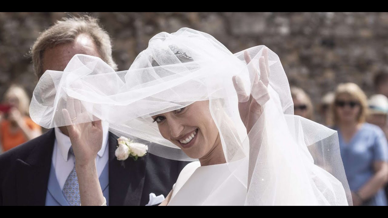 lady tatiana mountbatten wedding dress Lady Tatiana Mountbatten, daughter of the Queen's cousin, Marquess of Milford Haven weds Alexander Dru at Winchester Cathedral # Lady Tatiana Mountbatten wed old Etonian boyfriend Alexander 'Alick' Dru at Winchester Cathedral. #