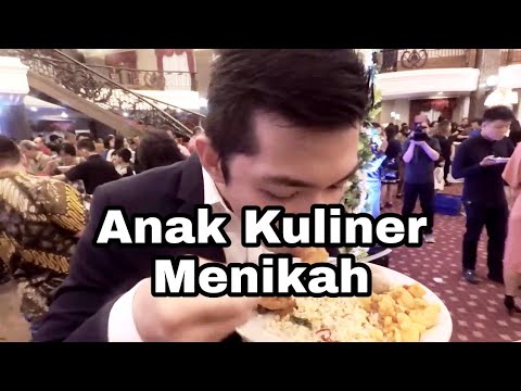 ANAK KULINER MENIKAH!!! REUNI FOOD VLOGGER & REVIEW MAKANAN WEDDINGNYA