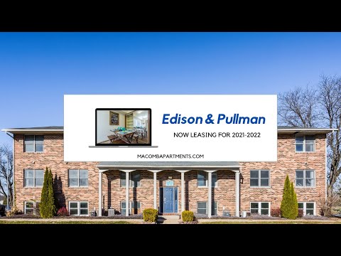 Welcome To Edison & Pullman Apartments! Important Move-In Information