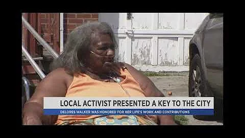 Delores Walker Freedom Fighter Honored on News