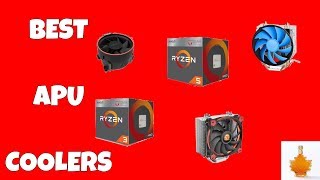 TOP 3 BEST APU / CPU Coolers for Ryzen 2200G and 2400G