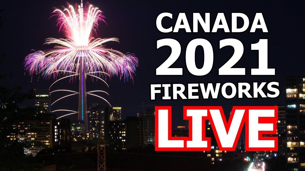 FIREWORKS AT CN TOWER | Canada New Year fireworks 2021