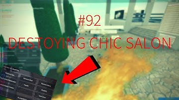 Roblox Exploiting #92 - DESTROYING THE SALON