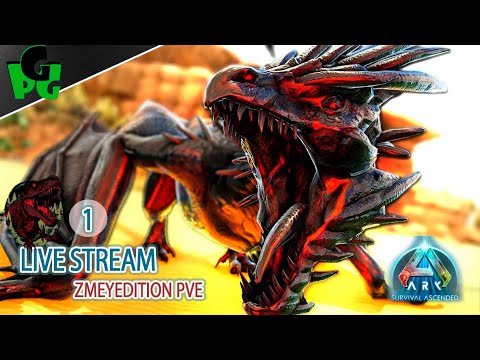 Видео: Хаос на сервере! Праймл фир в АСА?? Первый честный РУ серв #arksurvivalascended #live