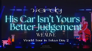 Download lagu WENDY (웬디) - His Car Isn’t Yours   Better Judgement | W:ealive World Tour in Tokyo Day 2