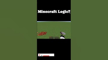 Minecraft Logic? #shorts