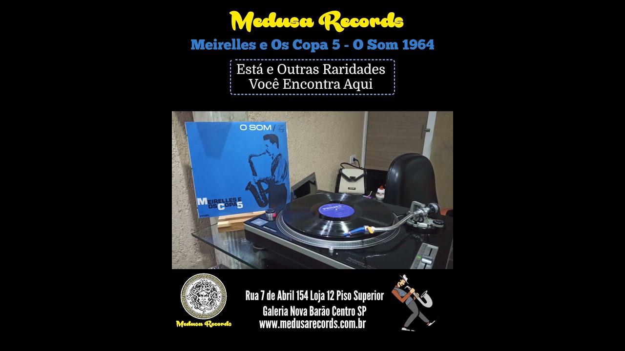 Meirelles E Os Copa 5 – O Som – Vinyl (LP, Album, Mono