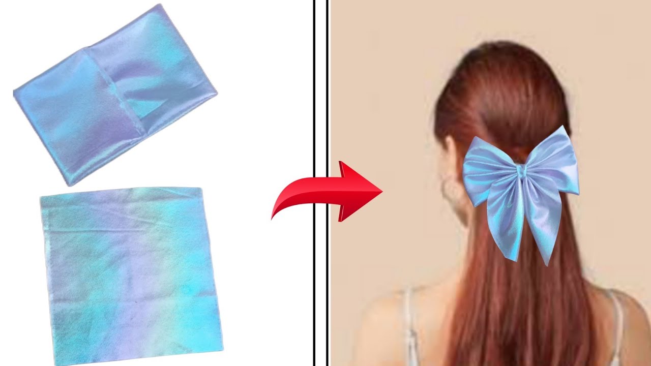 EASY NO SEW Hair Bows How to MakeHair Bows WITHOUT Sewing Machine Girl
