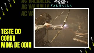 COMO CONCLUIR O TESTE DO CORVO DA MINA DE ODIN EM ASSASSINS CREED VALHALLA - DESAFIO DE MAESTRIA