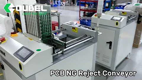 OUBEL SMT handling equipment PCB NG reject conveyor for SMT factory