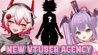 Making A TOTALLY REAL Vtuber Agency With  @YumiTomomiCh 【Art Stream】
