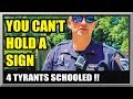 4 COPS RAID MY YARD SALE AND GET DISMISSED - EAST HAMPTON - First Amendment Audit - Amagansett Press