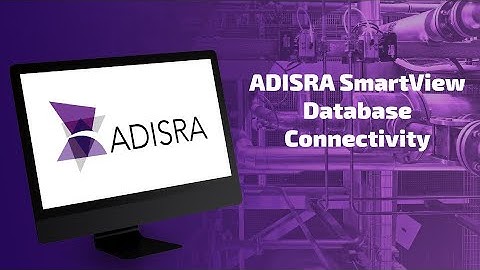 ADISRA SmartView - Database Connectivity
