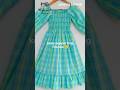 Making Viral Shirring Dress Frock Design using Sewing Tips and Tricks #shorts #fashion #sew