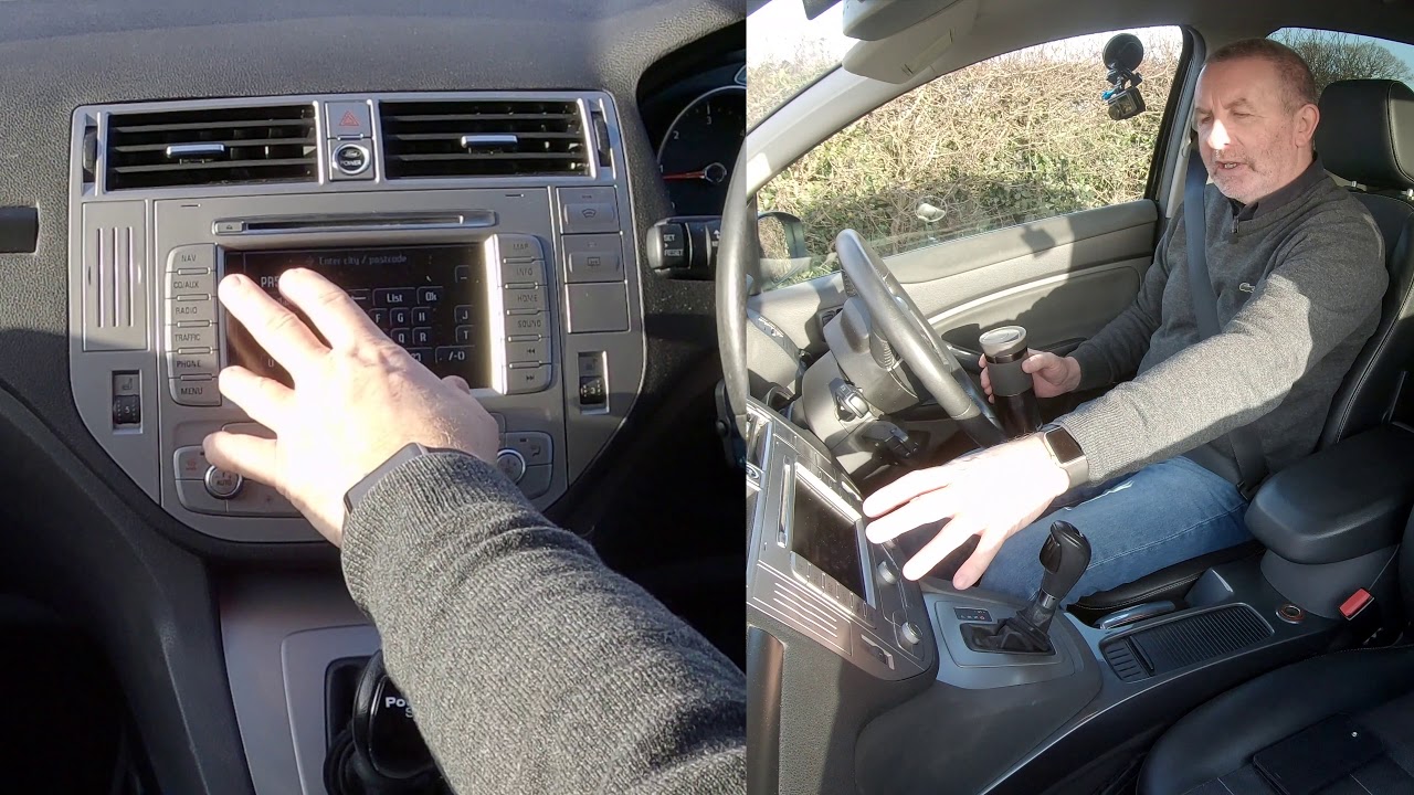 How to Set The Sat Nav In A 2011 Ford Kuga - YouTube