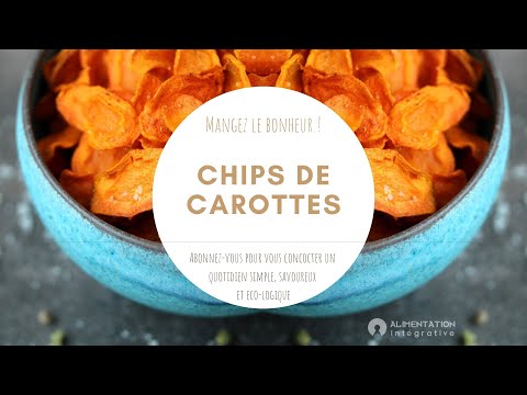 Vidéo: Chips De Carottes