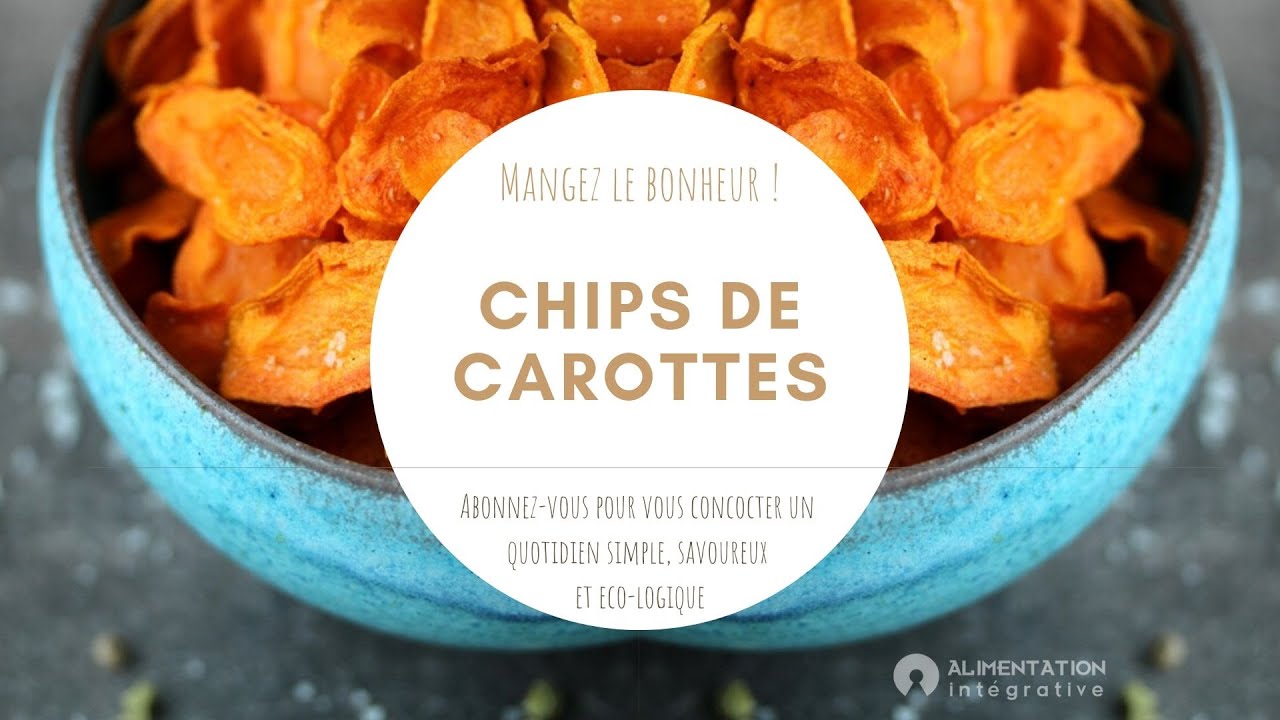 Chips de carottes - YouTube