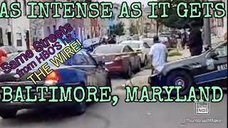 HEART POUNDING! BALTIMORE 2 MASKED MEN RUN UP & LET 28 OFF