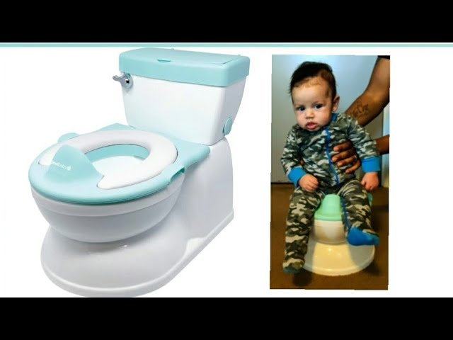 Jool Real Feel Potty - Virtual Flushing & Cheering Sounds, Disposable Liners,  & Removable Seat 