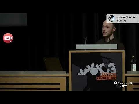 🔴LIVE | 36C3 | Nintendo 3DS StreetPass Talk from MrNbaYoh (27th December 2019)