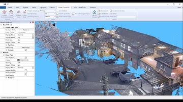 Floor plans in n4ce from point clouds