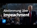 USA: Abstimmung über Trump-Impeachment