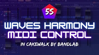 Famous Waves Harmony and Cakewalk by BandLab MIDI Control Wealth