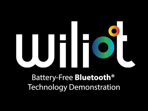 Wiliot Battery-free Bluetooth Demonstration