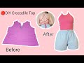 DIY Crocodile Top | Cin DIY