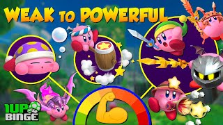 KIRBY and the Forgotten Land Copy Abilities: Weak to Powerful 💪