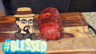 Smoked Bacon Wrapped Meatloaf