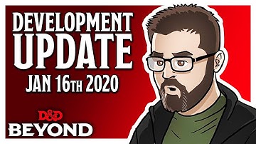 D&D Beyond Dev Update - Explorer