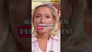 Marine Le Pen défend Karim Benzema  #benzema