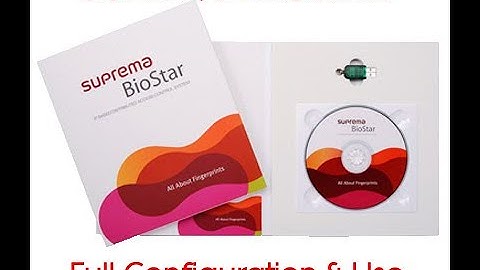 How To use Suprema Biostar Software I Suprema Access Control Software Full Configuration and use