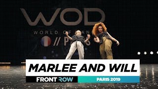 MARLEE HIGHTOWER & WILL WEST | FRONTROW | World of Dance Paris 2019 | #WODFR19